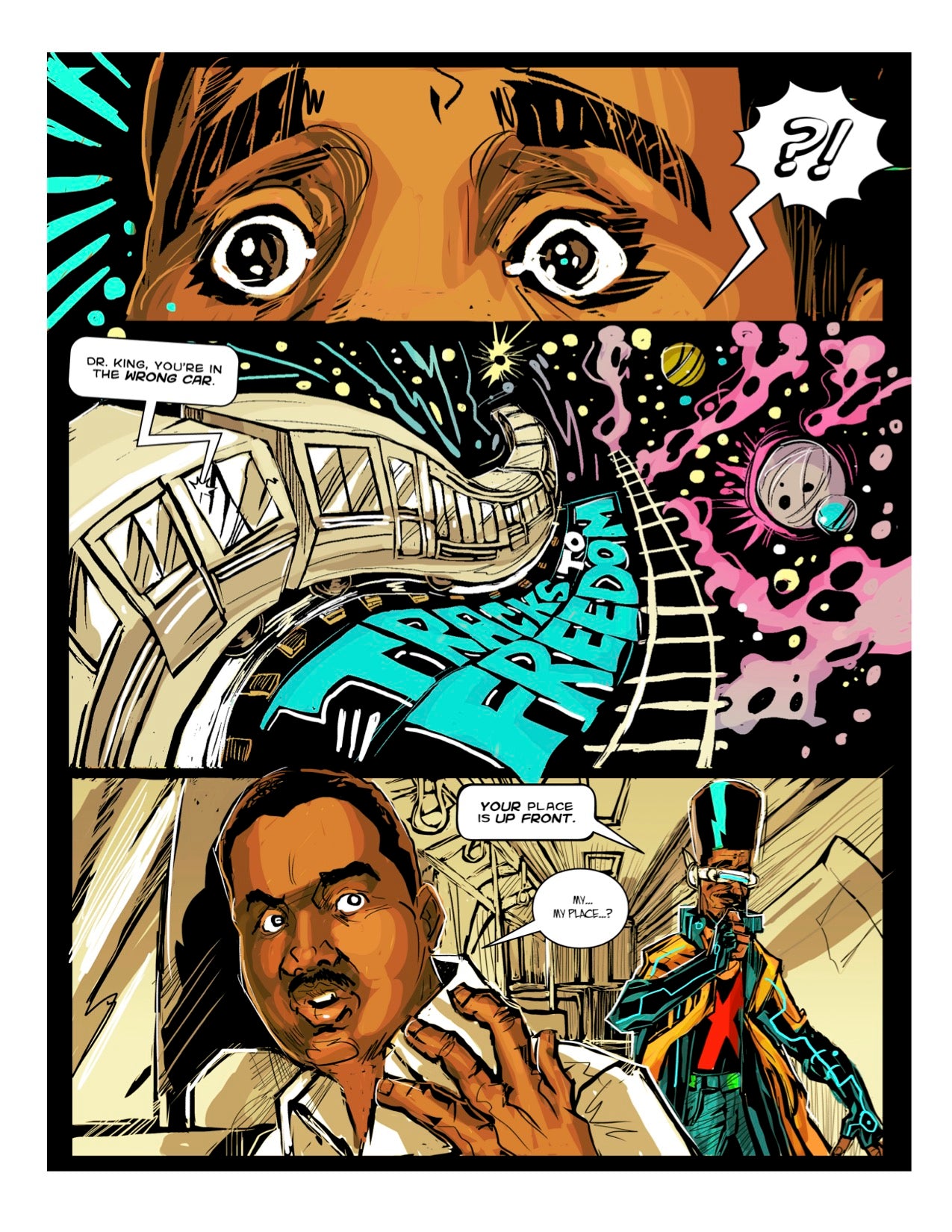 Tracks to Freedom Digital Comic Book