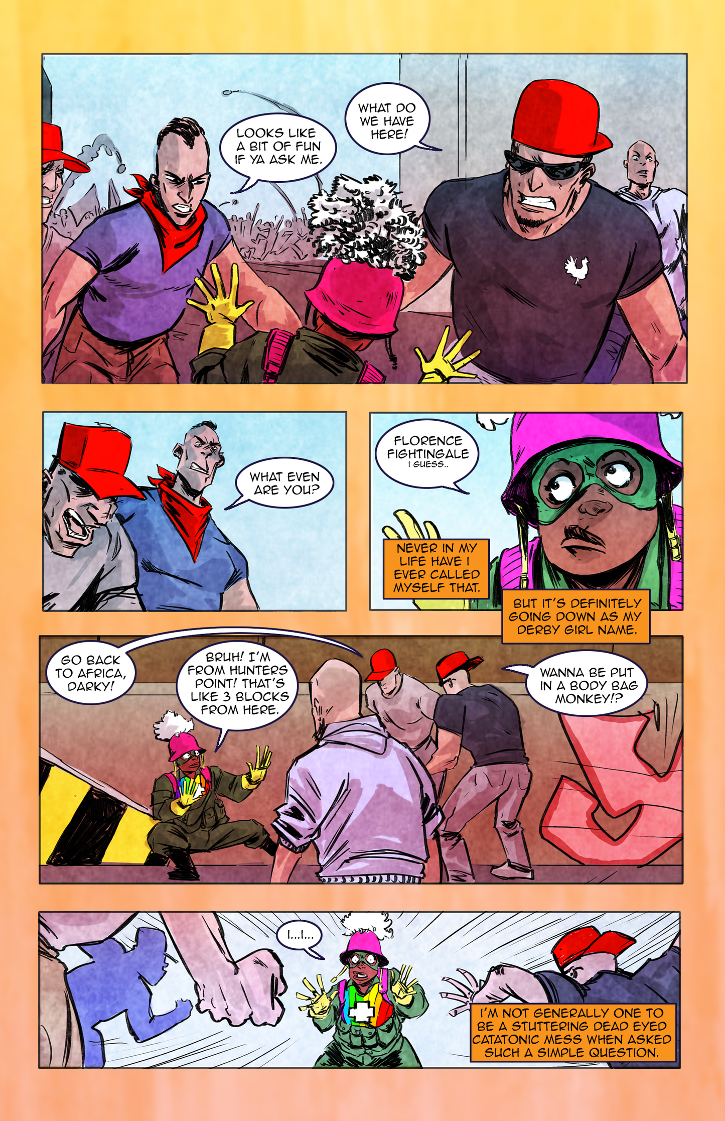 Flow - a Florence Fightingale Adventure Comic